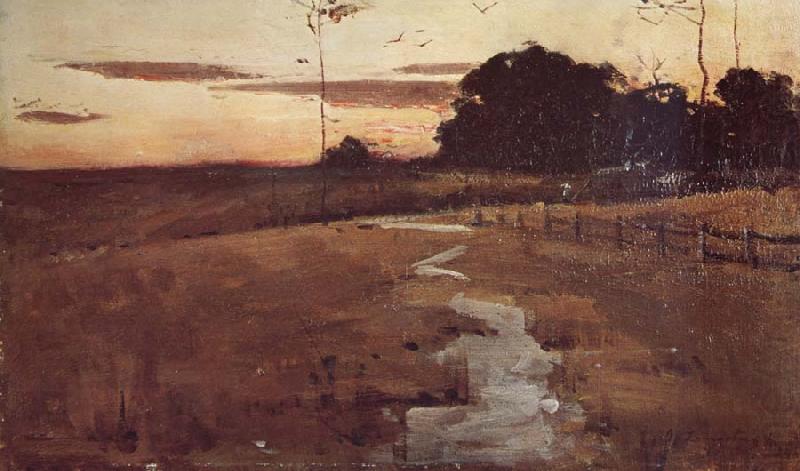 Twilight Landscape, John Longstaff